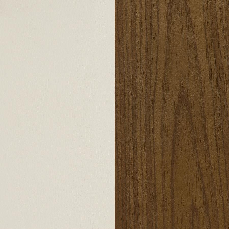 ADDINGTON UPHOLSTERED ADJUSTABLE OFFICE DESK CHAIR ECRU