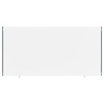 DOBREV 48-INCH 2-DRAWER WRITING DESK WHITE HIGH GLOSS