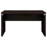 SKYLAR L-SHAPE DESK WITH MOBILE FILE CABINET CAPPUCCINO