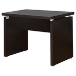 SKYLAR 83x67-INCH L-SHAPED OFFICE COMPUTER DESK CAPPUCCINO