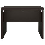 SKYLAR 83x67-INCH L-SHAPED OFFICE COMPUTER DESK CAPPUCCINO