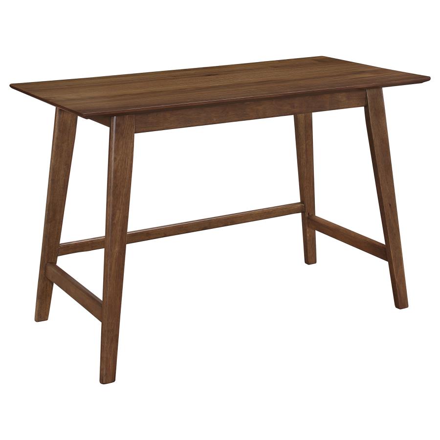 KARRI 2-PIECE HOME OFFICE COMPUTER DESK AND CHAIR SET WALNUT