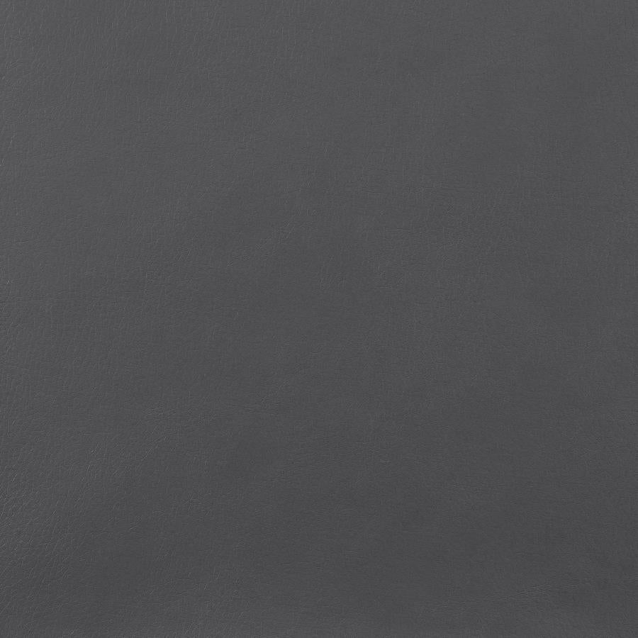 JACKMAN UPHOLSTERED ADJUSTABLE HOME OFFICE DESK CHAIR GREY