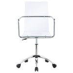 AMATURO ACRYLIC ADJUSTABLE HOME OFFICE DESK CHAIR CLEAR