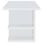 ALICE 71-INCH 4-SHELF ENGINEERED WOOD WRITING DESK WHITE