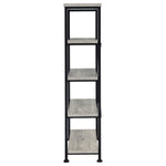 ANALIESE 63-INCH 4-SHELF BOOKSHELF GREY DRIFTWOOD
