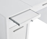 DYLAN 60-INCH 4-DRAWER LIFT TOP OFFICE DESK WHITE HIGH GLOSS