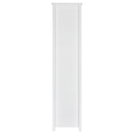DYLAN 68-INCH 4-SHELF STORAGE BOOKSHELF WHITE HIGH GLOSS