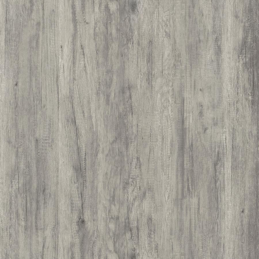 EMELLE 63-INCH 4-SHELF GLASS PANEL BOOKSHELF GREY DRIFTWOOD