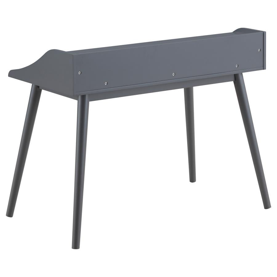 PERCY 45-INCH 4-COMPARTMENT WRITING DESK GREY