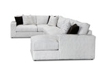 Solace 3pcs Sectional LEFT OR RIGHT CHAISE- GREY