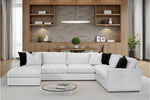 Solace 3pcs Sectional LEFT OR RIGHT CHAISE- GREY