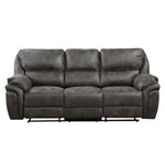 Proctor Reclining Sofa GREY MICROFIBER