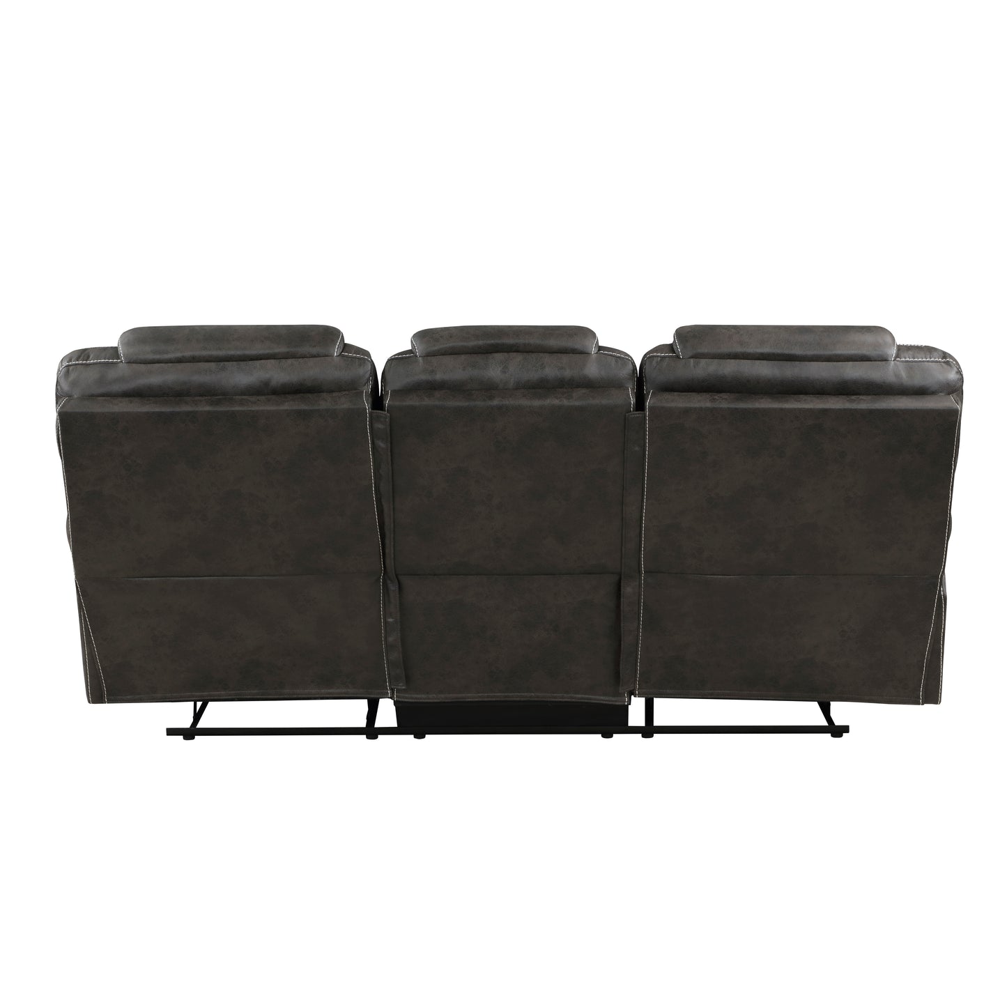 Gainesville Reclining Sofa CHOCOLATE MICROFIBER