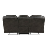 Gainesville Reclining Sofa CHOCOLATE MICROFIBER
