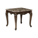 Balthasar Marble End Table CHERRY