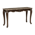 Balthasar Marble Sofa Table CHERRY