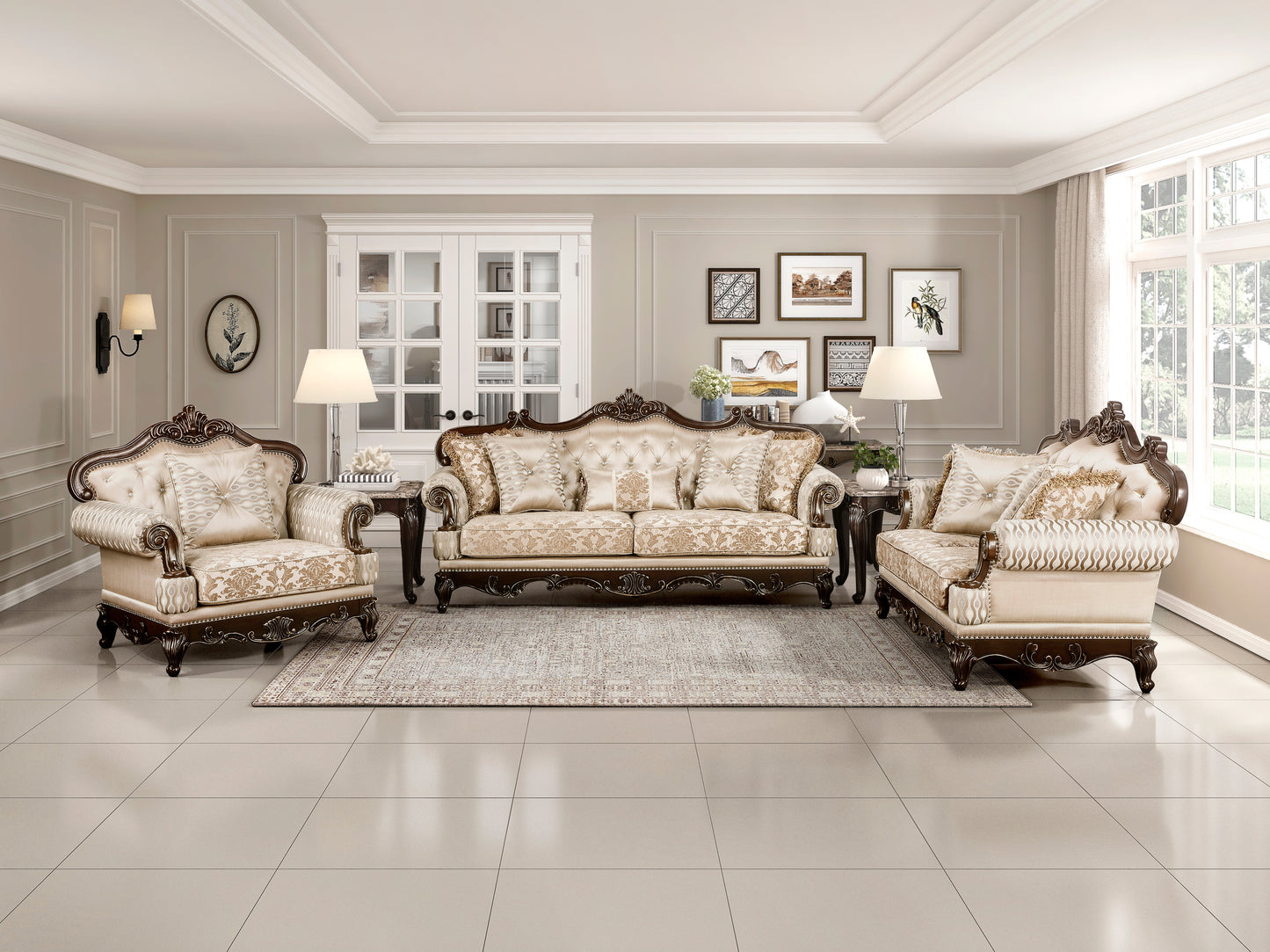 Balthasar Sofa BROWN