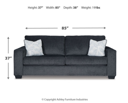 Altari Queen Sofa Sleeper SLATE