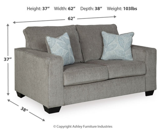 Altari Loveseat ALLOY
