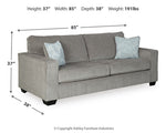 Altari Queen Sofa Sleeper ALLOY