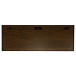 HARTSHILL 66-INCH 5-DRAWER CREDENZA OFFICE DESK BURNISH OAK