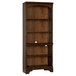 HARTSHILL 78-INCH 5-SHELF BOOKCASE BURNISHED OAK