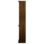 HARTSHILL 78-INCH 5-SHELF BOOKCASE BURNISHED OAK