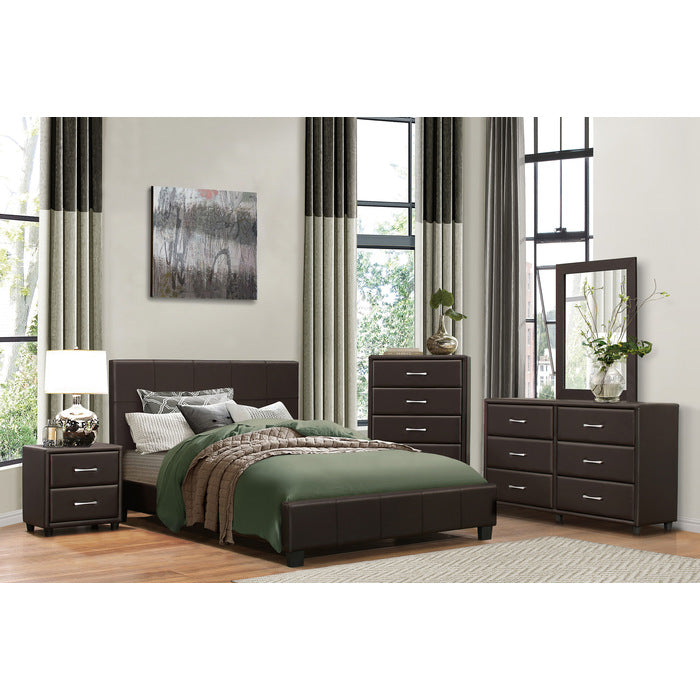 Lorenzi Night Stand DARK BROWN