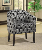 Jansen Accent Chair GREY/BLACK