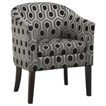 Jansen Accent Chair GREY/BLACK