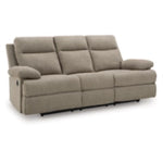 Side-Swipe REC Sofa w/Drop Down Table MOCHA