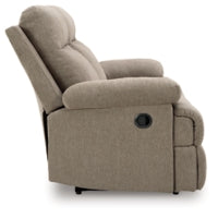 Side-Swipe REC Sofa w/Drop Down Table MOCHA