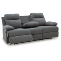 Side-Swipe REC Sofa w/Drop Down Table