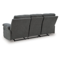 Side-Swipe REC Sofa w/Drop Down Table