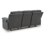 Side-Swipe REC Sofa w/Drop Down Table