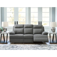 Side-Swipe REC Sofa w/Drop Down Table