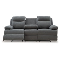 Side-Swipe REC Sofa w/Drop Down Table