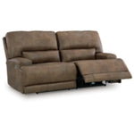 Beckley Place 2 Seat PWR REC Sofa ADJ HDREST EARTH