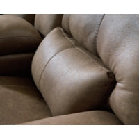 Beckley Place 2 Seat PWR REC Sofa ADJ HDREST EARTH