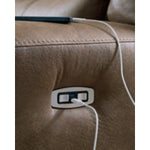 Beckley Place 2 Seat PWR REC Sofa ADJ HDREST EARTH
