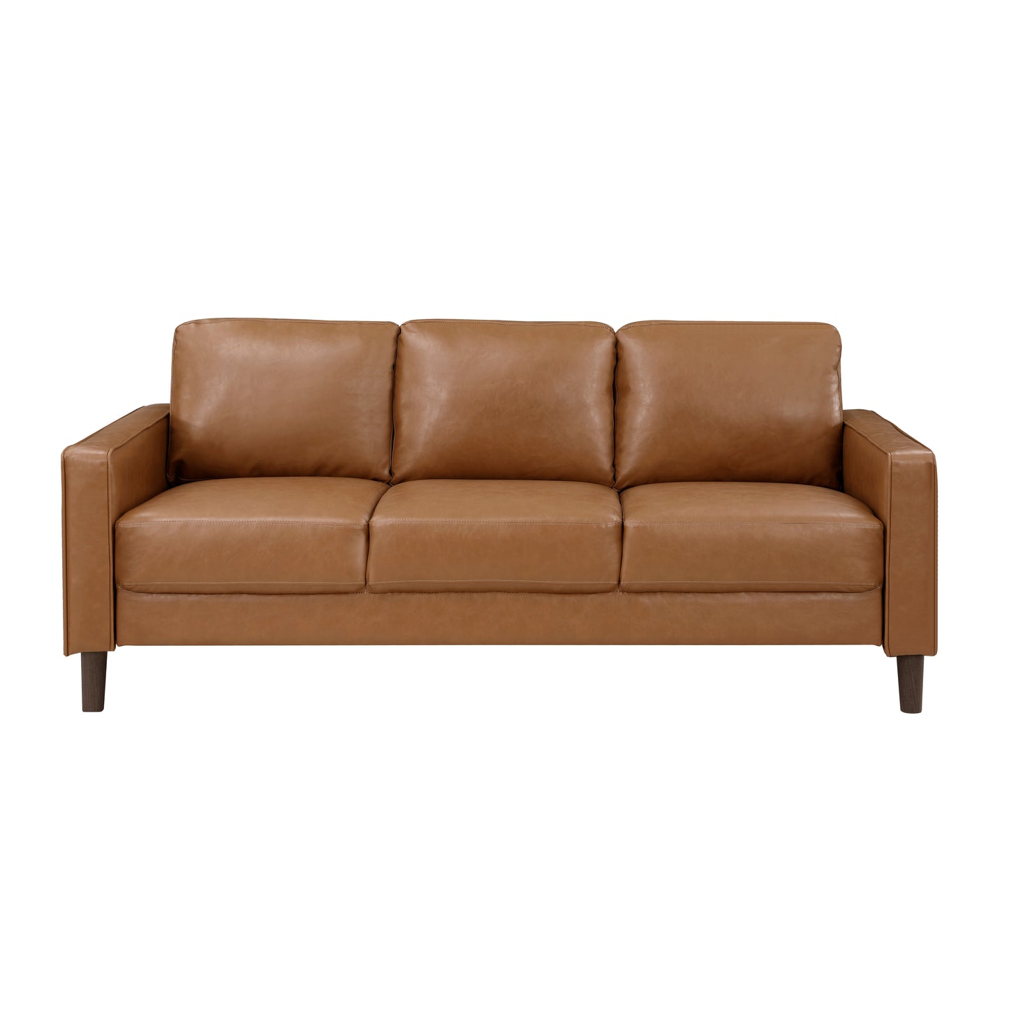 MALCOM SOFA BROWN VINLY