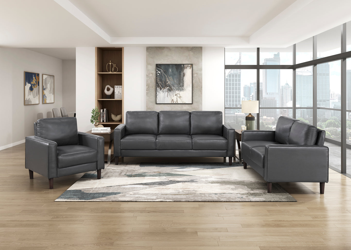 Malcom Sofa GREY VINLY