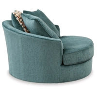 Laylabrook Oversized Swivel Accent Chair TEAL