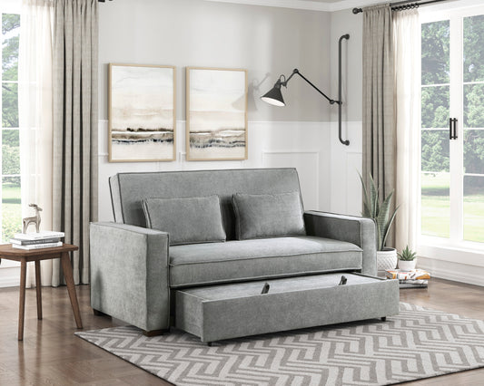 Alta Convertible Sofa Bed GREY