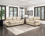 Foxborough Sofa CREAM LEATHER