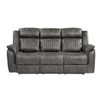 Centeroak Reclining Sofa GREY