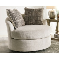 Soletren Swivel Accent Chair STONE
