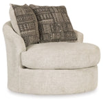 Soletren Swivel Accent Chair STONE
