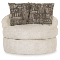 Soletren Swivel Accent Chair STONE